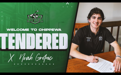 Chippewa Steel Tender Forward Noah Grolnic