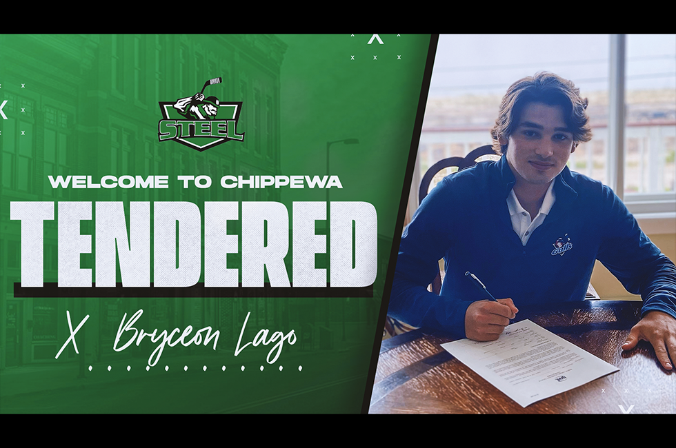 Bryceon Lago Signs Tender With Chippewa Steel