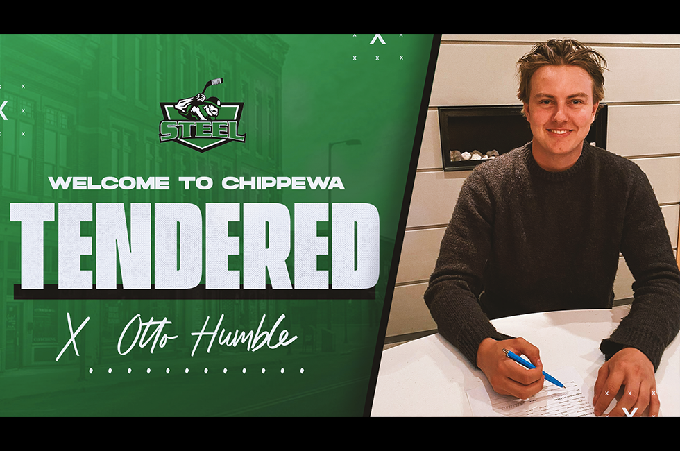 Swedish Defenseman Otto Humble Signs Tender With Steel