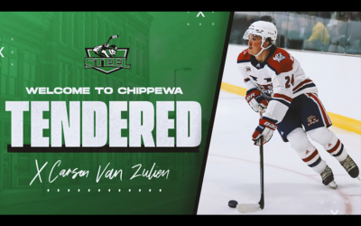 Chippewa Steel Sign Forward Carson Van Zulien To Tender